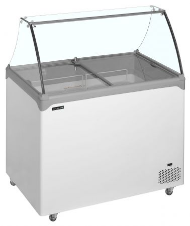 Congélateur de crème glacée -24 à -14 °C blanc 218 L - Tefcold - NIC302SC-SO