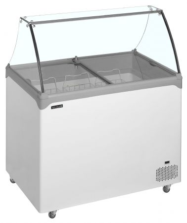 Congélateur de crème glacée -24 à -14 °C blanc 218 L - Tefcold - NIC302SC-SO Congélateur de crème glacée -24 à -14 °C blanc 218 L - Tefcold - NIC302SC-SO