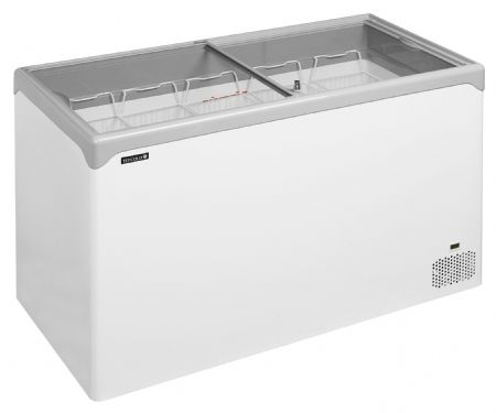 Congélateur bahut couvercle vitré de crème glacée - Tefcold - NIC402SC
