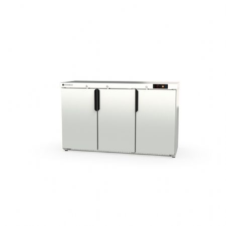 Arrière Bar 3 portes pleines battantes 320 L positif - Coreco - NRH-350-LI