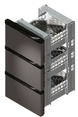 Tiroirs Skinplate noir pour arrire bars pour FGB