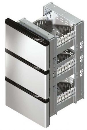 Bloc Tiroir Inox pour arrire bar - 46x50x82 mm