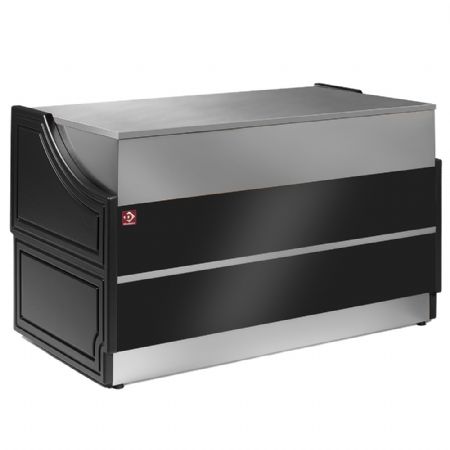 Élément caisse professionnel Noir 1000x750x650/890 mm - Diamond - OLT-1000/B5