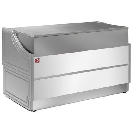 Élément caisse professionnel noir 700x750x650/890 mm - Diamond - OLT-700/A2