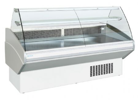 Vitrine de prsentation comptoir avec vitrage bomb +3 / +6C 1 porte - 1040x1054x1270