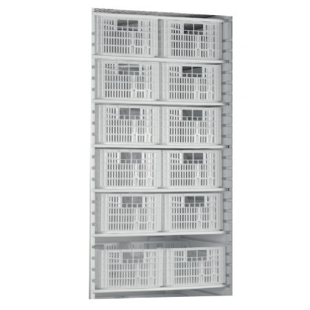 Kit de paniers pour armoires rfrigres - 12 units