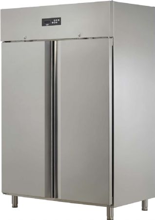Armoire rfrigre ngative 2 portes pleines -5 / -22C - 1410L