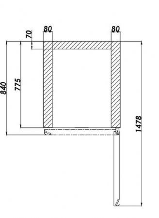 Armoire congélateur professionnelle 1 porte pleine 610 L négative - Afi-Collin-Lucy - OZ700N