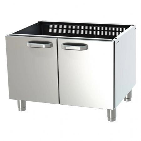 Soubassement fermé à 2 portes battantes - compatible avec module