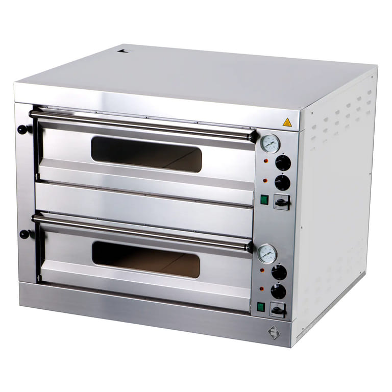 Fours à pizza électrique ou gaz Four à pizza pro 2x8 pizzas 33 cm P 8 RM RM GASTRO