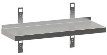 Étagère professionnelle murale 2 consoles et 2 crémaillères - Diamond - P083-SE1
