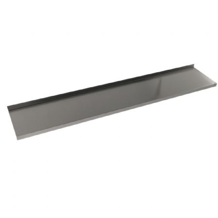 Étagère murale inox AISI 441 consoles réglables 1800x400x30 mm - Diamond - P184 Étagère murale inox AISI 441 consoles réglables 1800x400x30 mm - Diamond - P184