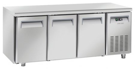 Table réfrigérée pâtissière positive 600x400 3 portes pleines +2/+8°C 640 L - Coolhead - PA 3100