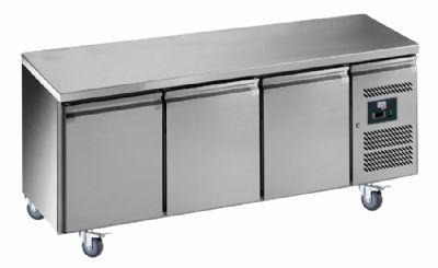 Tourrfrigreinoxcentrale positive 3 portes - 580 litres