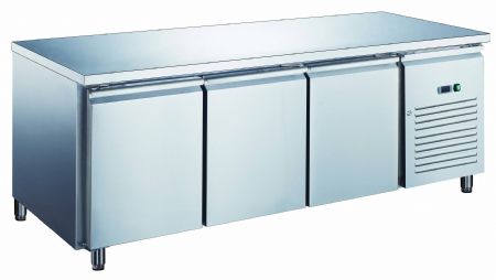 Tour réfrigéré pâtissier professionnel positif sans granit 3 portes 580 L - Furnotel - PA3101X