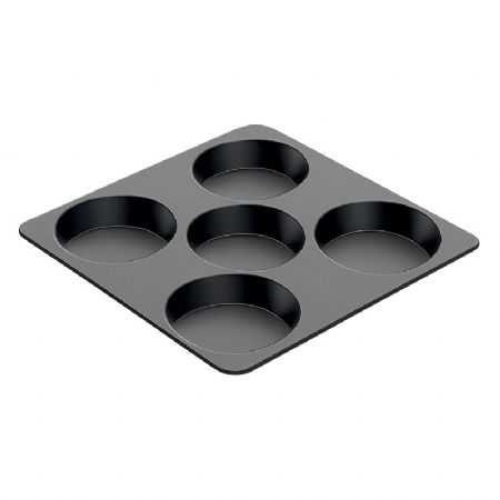 Plaque de 5 moules ronds SOFRASPEED