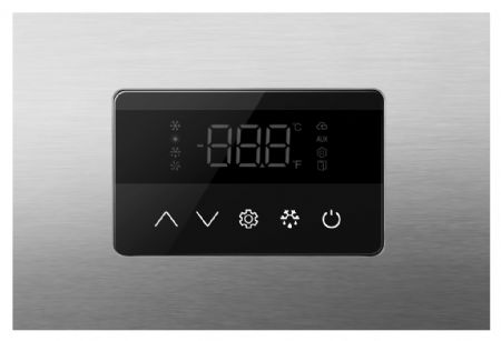 Armoire réfrigérateur positive professionnelle EMBOUTIE GN2/1 FULL AISI 304 CONNECTÉE 1 PORTE 552 L classe énergétique A - Atosa - PBF40RSGR-FULL304