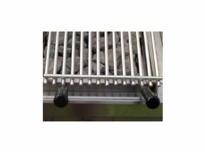 Grill pierre de lave gaz spcial steak inclinable 3 zones de chauffe - 1 grille 820x475