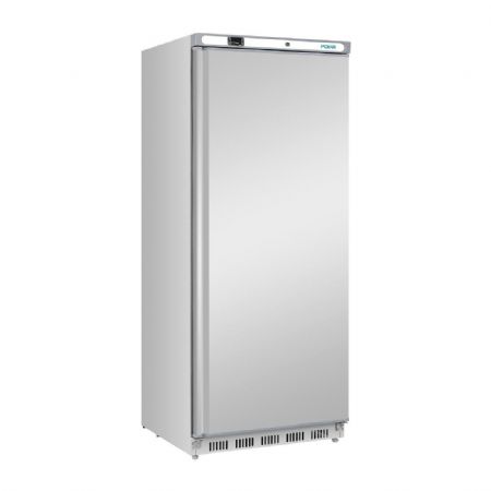 Armoire rfrigre positive inox avec 1 porte battante -  600 litres