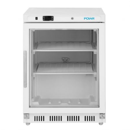 Armoire rfrigre ngative blanche  poser - 129 litres
