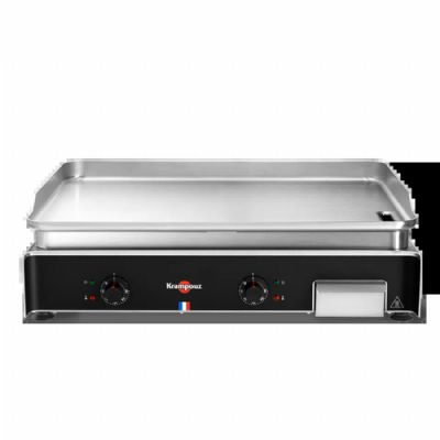 Plancha lisse inox à poser puissance de 5,4 kW avec surface 640x442 mm Plancha lisse inox à poser puissance de 5,4 kW avec surface 640x442 mm