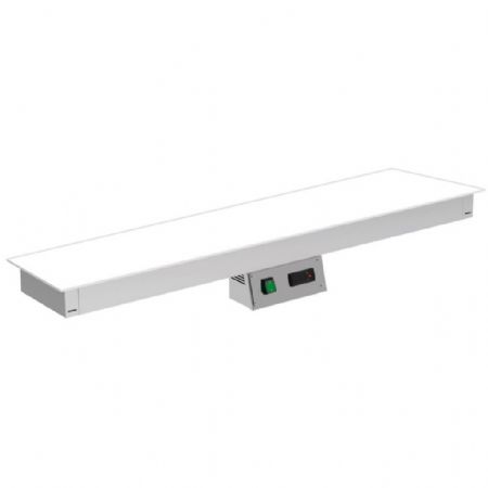 Matériels de Restauration encastrable 5GN L 1300x260x85 mm - Eratos - PCT5PB-SM