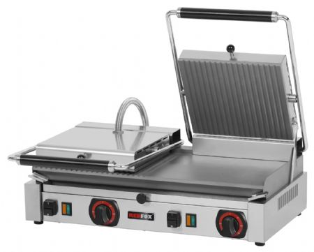 Grill de contact surface sablée triphasé  - Redfox - PD 2020 M