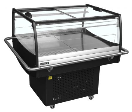 Réfrigérateur îlot noir pour positif 105 L -1 à +5 °C - Tefcold - PDC90SL-2