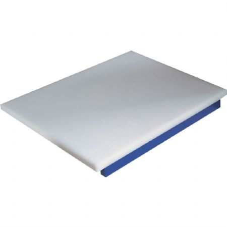 Planche de dcoupe en polythylne pour poisson couleur bleu