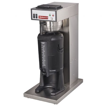 Percolateur 1 groupe automatique container 2,5 litres, 1,9 kW - Diamond - PDR-A1/C