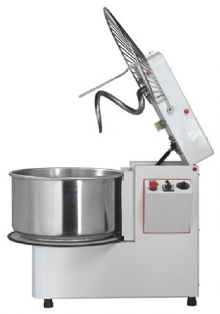 Pétrin professionnel 42 L tête relevable cuve amovible Triphasé - Furnotel - PE42LTR