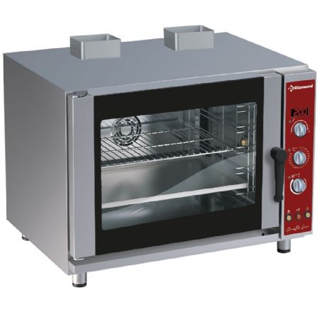 Four pâtissier à convection gaz, 5 niveaux GN, humidificateur automatique - Diamond Promo - PFG-52/S Four pâtissier à convection gaz, 5 niveaux GN, humidificateur automatique - Diamond Promo - PFG-52/S