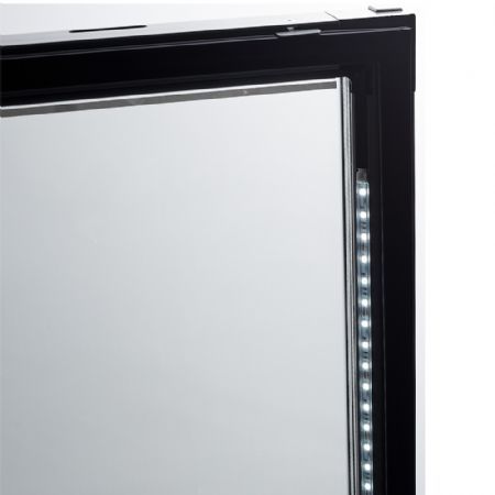 Armoire frigorifique porte vitre 525 litres GN2/1 et 600x400 blanc