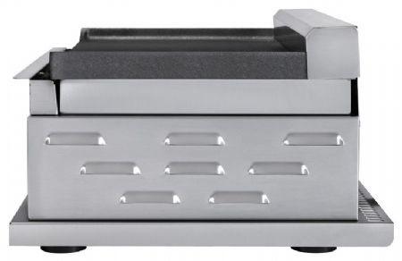 Plaque à snacker professionnelle Monophasé double rainurée 2400 W - Sofraca - PHF2R