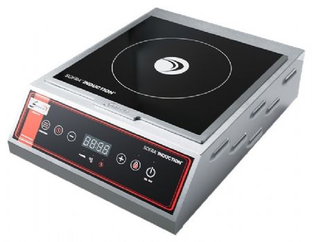 Réchaud à induction professionnel monophasé 1 feu 3500 W - Sofraca - PI130