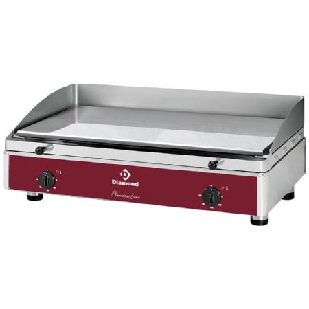 Plaque à Snacker électrique lisse chromée 6 kW - Diamond Promo - PLANCHA/3ELCR-N Plaque à Snacker électrique lisse chromée 6 kW - Diamond Promo - PLANCHA/3ELCR-N