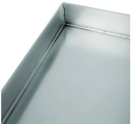 Plancha électrique en inox avec plaque chromée - 15mm d'épaisseur - 600x470x227 mm