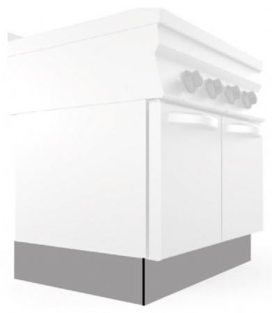 SOFRACHEF - Plinthe de soubassement pour L 600 mm - Sofraca - PLSA6