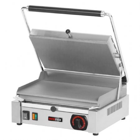 Gril de contact électrique en acier inoxydable à plaques planes alimentation monophasé