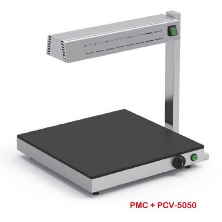 Lampe chauffante halogène et résistance céramique 330 W - Eratos - PMC