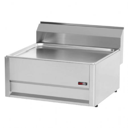 Plan de travail inox en pose libre