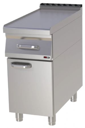 Eléments neutre ligne de cuisson sur placard Plateau AISI 304, habillage - Redfox - PP 90/40 D
