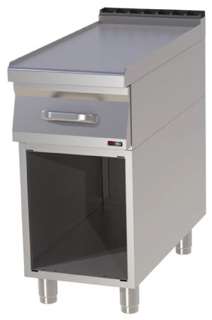 Eléments neutre ligne de cuisson sur placard Plateau AISI 304, habillage - Redfox - PP 90/40