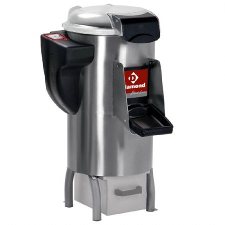 Éplucheuse à pomme de Terre sur pied 18 kg avec cuve inox et décharge latérale - Diamond Promo - PPF-18