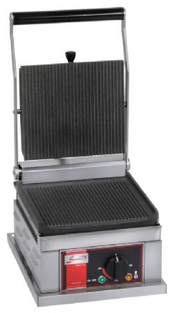 Grill paninis professionnelle simple plaque fonte 2000 W monophasé - Sofraca - PPM1