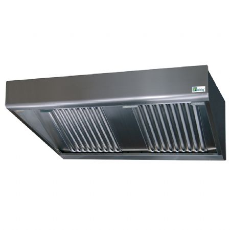 Hotte de ventilation professionnelle sans moteur Type standard - 3200x900x450 Hotte de ventilation professionnelle sans moteur Type standard - 3200x900x450
