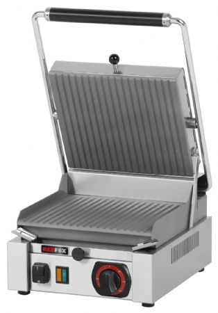 Grill de contact surface rainurée monophasé - Redfox - PS 2010 R Grill de contact surface rainurée monophasé - Redfox - PS 2010 R