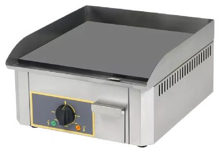Plaque à snacker professionnelle Monophasé à poser en acier décarburé lisse 3 kW - Furnotel - PSA4E