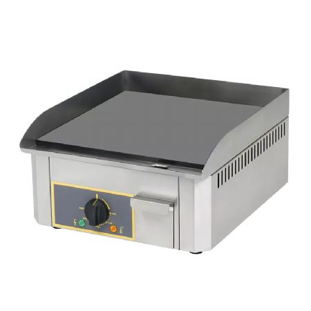 Plaque de cuisson lectrique  poser surface lisse en acier dcarbur largeur 400mm  - 3kW