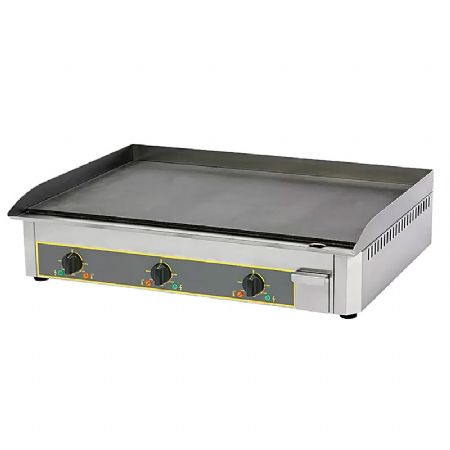 Plaque de cuisson lectrique  poser surface lisse en acier dcarbur largeur 900mm  - 9kW